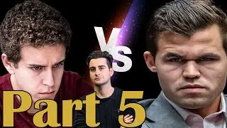 Magnus Carlsen vs Daniel Naroditsky Blitz Match Pt 5 | Benjamin Bok Commentary