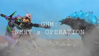 Gojira Neutralization Mission: NERV&rsquo;s operation (Evangelion vs Godzilla Stop Motion)