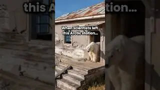 Polar Bears Took Over an Abandoned Arctic Station 🐻&zwj;❄️ | QuickFacts #facts #news #bear #polarbear