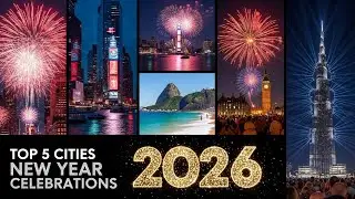 Top 5 cities celebrations of the new year 2026