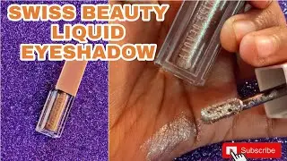 Swiss Beauty Liquid Eyeshadow - 04 Smoky Storm #shorts #liquideyeshadow #Swissbeauty #review