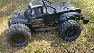 Belted Proline Trenchers Fitted On #BlastFaMeBlasphemy Traxxas Rustler 4x4 Blx 6s System