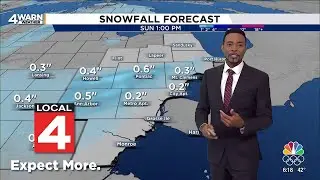 Metro Detroit Weather Forecast: Saturday, Nov. 8, 2025 -- 6 p.m. Update