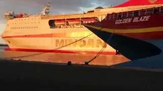Overnight ferry from Crete to Athens