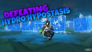Defeating Hydro Hypostasis in Genshin Impact - Boss Battle Guide💧🌊