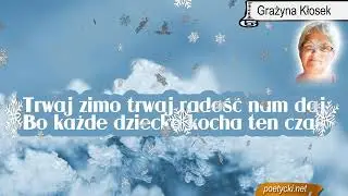 Ze śniegu lepią białe bałwanki  Nos to marchewka oczy węgielki. Piosenka o zimie