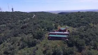 Phantom 3 Pro  Cell Phone Tower And Small Cabin