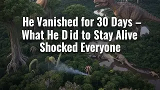 PART 2 | The Incredible Survival of an Elderly Man: An Unbelievable Journey in the Wilderness |