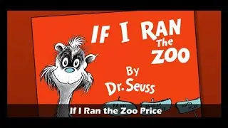 If I Ran the Zoo Book ( by dr seuss)