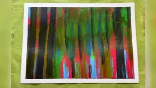 Explore Your Inner Creativity Using Abstract Painting | Acrylic Mixed Media Painting | Relaxing Art