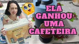 Presente dos sonhos: cafeteira Nespresso ☕😍