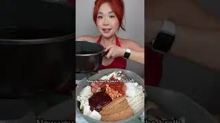 How to Make Korean ARMY BASE STEW (Vegan Budae Jjigae) #shorts