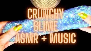 Crunchy Slime ASMR for Sleep or Focus - No Talking, +Music- Enjoy Fizzy Fam 🩵