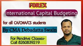 5th class International capital budgeting (forex)
