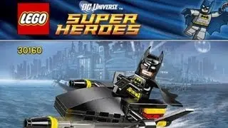 LEGO DC Superheroes Batman Mini Batboat Polybag set Review