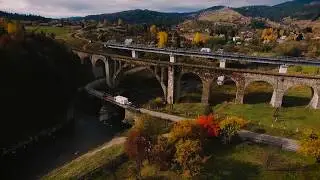 Отдых осенью на Буковеле. Время в цвете бордо и оранж