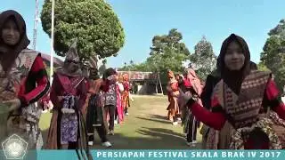Persiapan Karnaval Budaya - Festival Skala Brak IV - FSB 2017
