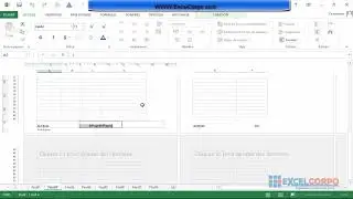 Comment  ajouter un en tête et un pied de page dans une feuille de calcul Excel
