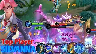 MOBILE LEGENDS SILVANNA \ SILVANNA BEST BUILD 2025 \ SILVANNA BEST HYPER BUILD✔️