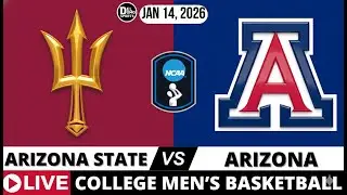 ARIZONA STATE VS ARIZONA LIVE 🏀 NCAA Men&rsquo;s Basketball | Live Scoreboard & Fan Chat