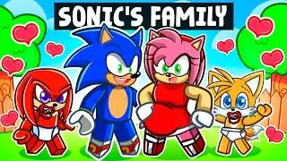 Sonic Starts A FAMILY In Roblox Snapchat!