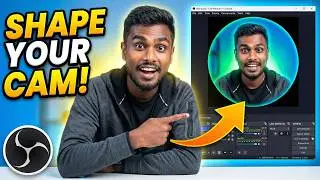 How to Add Advanced Mask in OBS Studio (Shape Webcam Like a Pro!)