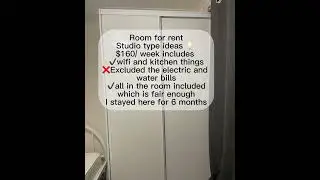 Studio type room for rent in regional area Australia 🇦🇺 #pinayinaustralia #myleentv #everyone