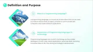 Introduction to Programming Languages Tagalog