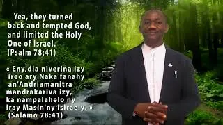 Salamo 78 : 41  ( Psalm 78 : 41 )  Feon'ny fanantenana RCCG Madagascar