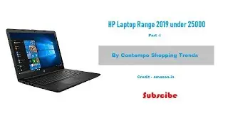 HP Laptop Range 2019 under 25000 (Part I)| Laptops for Schools by Contempo Shopping Trends
