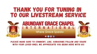 The Power of Agreement - Pastor Cy Forh | AGCI Delaware: House of Dominion