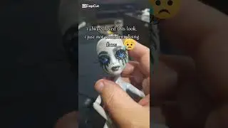Artist blues :( #dollcustom #dollcustomising #monsterhighcustom #artiststruggles