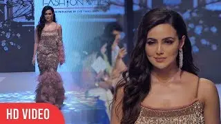 Sana Khan At Bombay Times Fashion Week Spring/Summer 2019