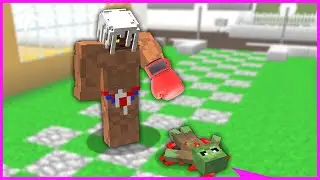 HÜSAMETTİN KASLI OLUP FAKİR ZOMBİYİ DÖVDÜ! 😂 - Minecraft