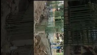 High-rise Construction with Corrosion Resistant Epoxy-Coated Rebar#epoxy #epoxycoating #rebar#shorts