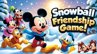 ❄️ Mickey&rsquo;s Snowball Friendship Game | Fun Winter Story for Kids 🐭