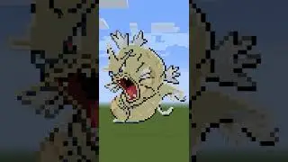 130/150 Gyarados #patomv7 #shorts  #pokemon #minecraft  #pokemoncommunity  #pixelart #cobblemon