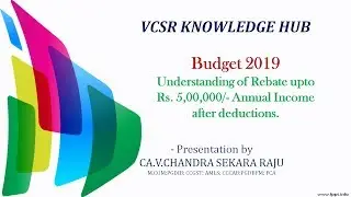 Budget 2019 Confusion of  Basic Exemption Limit Rs. 5,00,000/-