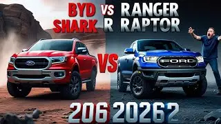 Ford Ranger vs 2026 BYD Shark &ndash; Direktvergleich der Pickups!