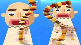 Sandwich Runner - Gameplay Walkthrough - All Levels (IOS, Android)