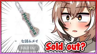 [ENG SUB/Hololive] Mumei's reactions to her misprinted merch being sold out