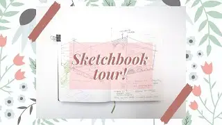 Architecture Student Sketchbook Flip Through