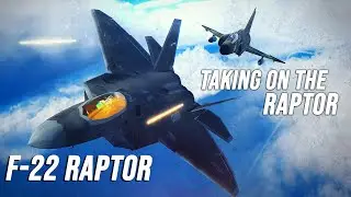 Я пытаюсь сразиться с F-22 Raptor в Viggen | Воздушный бой | Цифровой боевой симулятор | DCS |