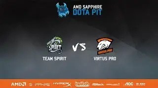 [RU] Team Spirit vs. Virtus Pro | AMD SAPPHIRE Dota PIT Minor Qualifier Game 2