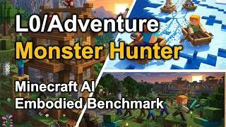 Minecraft AI Embodied Benchmark: Monster Hunter with Minecraft AI-Python (version 202603)