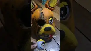 MÁSCARA de SPRING BONNIE hecha con Foam #fnaf  #fnafcosplay #fivenightsatfreddys #fnaf