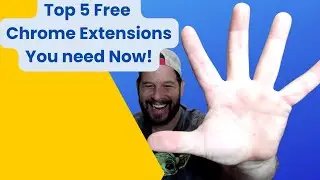 Here is a List of the 5 Best Free Chrome Extensions that you need to have as a Digital Marketer!