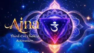ॐ आज्ञा &mdash; Ajna Chakra  Mantra | OM Meditation, Third Eye Activation & Awakening | No Mid-Roll Ads