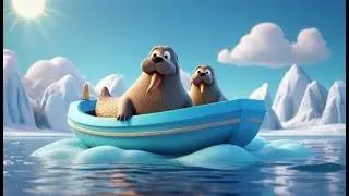 Sleepy Walrus Missed the Splash | Nursery Rhymes for Kids & Baby Songs