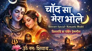 चाँद सा मेरा भोले 🌙 | Shivratri Special Romantic Bhakti Song | Om Namah Shivaya | #bhaktisong 